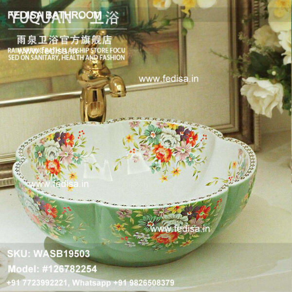 Wash Basin Bathroom Sink bathroom sink cabinets Model No - 0013