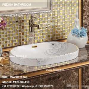 Wash Basin Bathroom Sink bathroom sink cabinets Model No - 4587