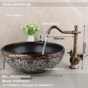 Wash Basin Bathroom Sink bathroom sink cabinets Model No - 5338